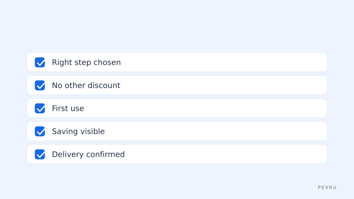 Salty checklist