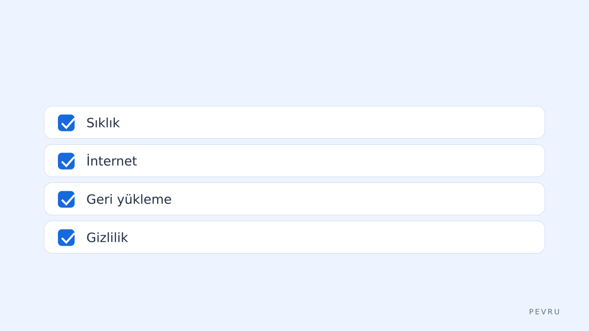 Karar kontrolü