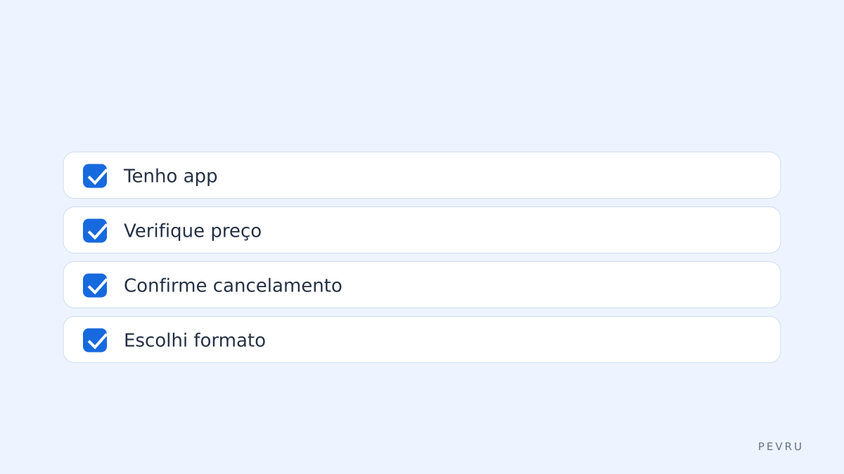 Checklist final