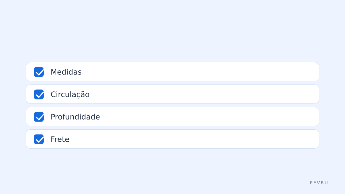 Checklist rápido