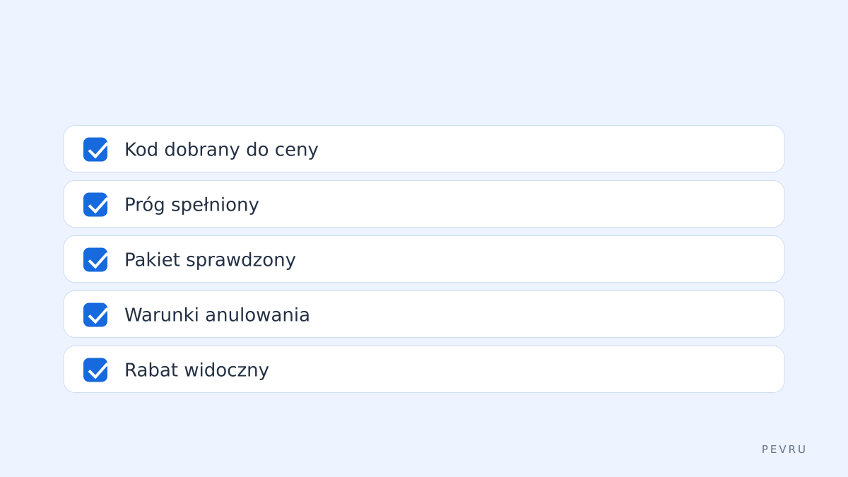 Lista przed zapłatą